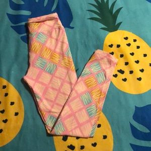 LuLaRoe buttery soft tween leggings